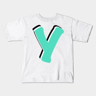 Letter Y Kids T-Shirt